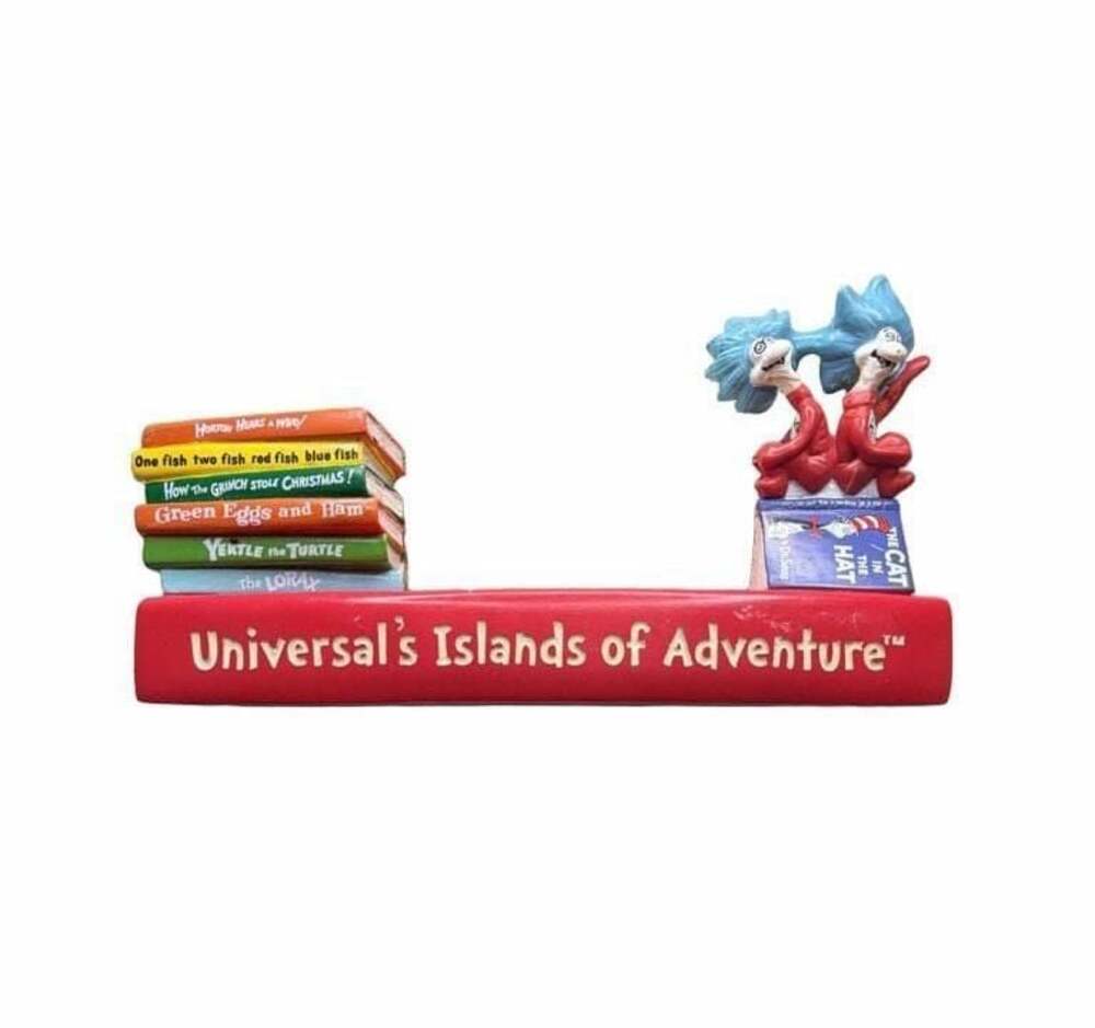 2013 Dr Seuss Universal Islands of Adventure Cat in the Hat Frame Base ONLY